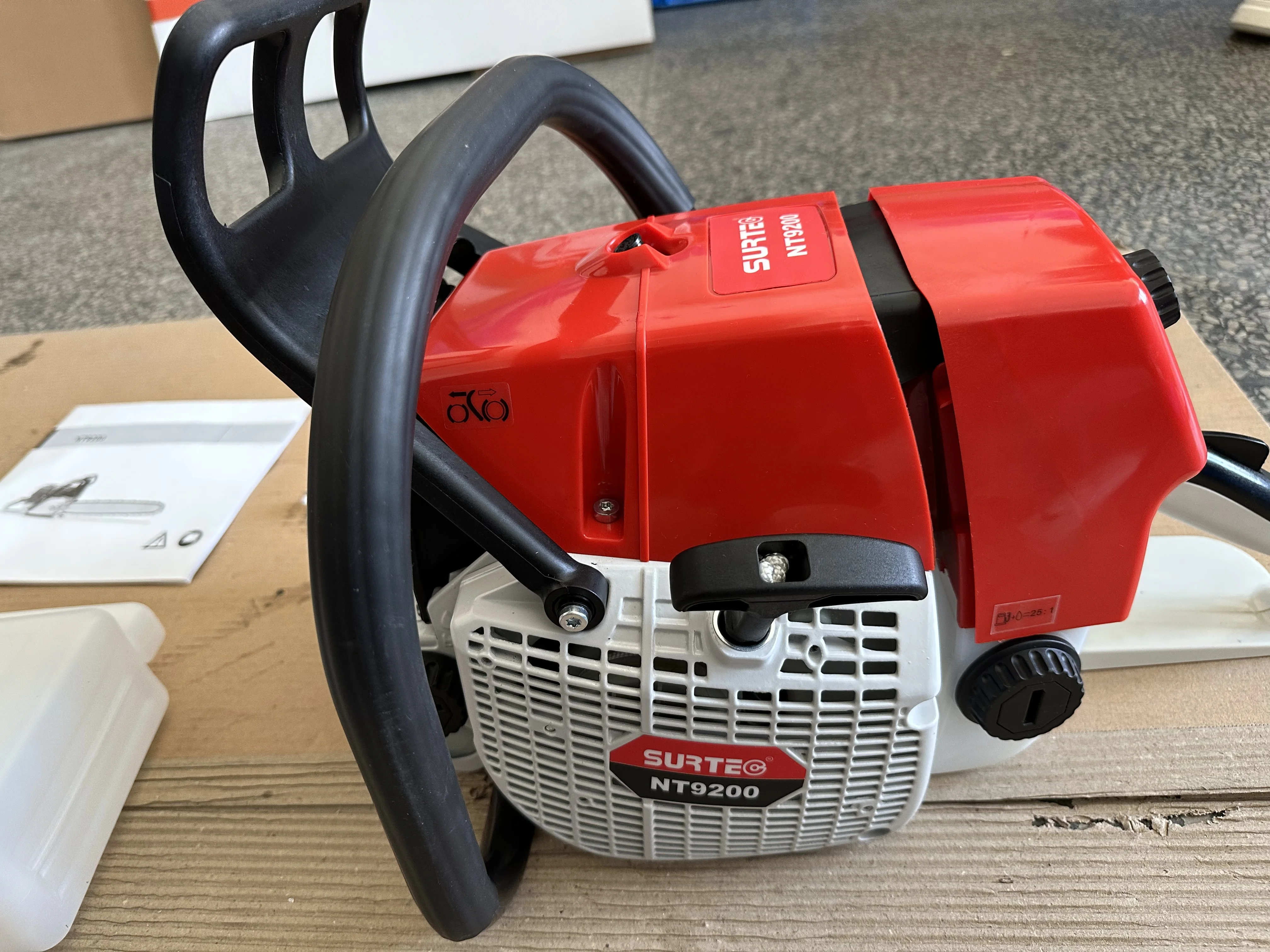 Newtop High Quality Big Power Ms660 Chain Saw Machine 92cc Petrol