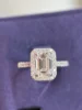 Anillo de Platino Talla 17| Diamante VS1 de 2.11ct+0.623ct