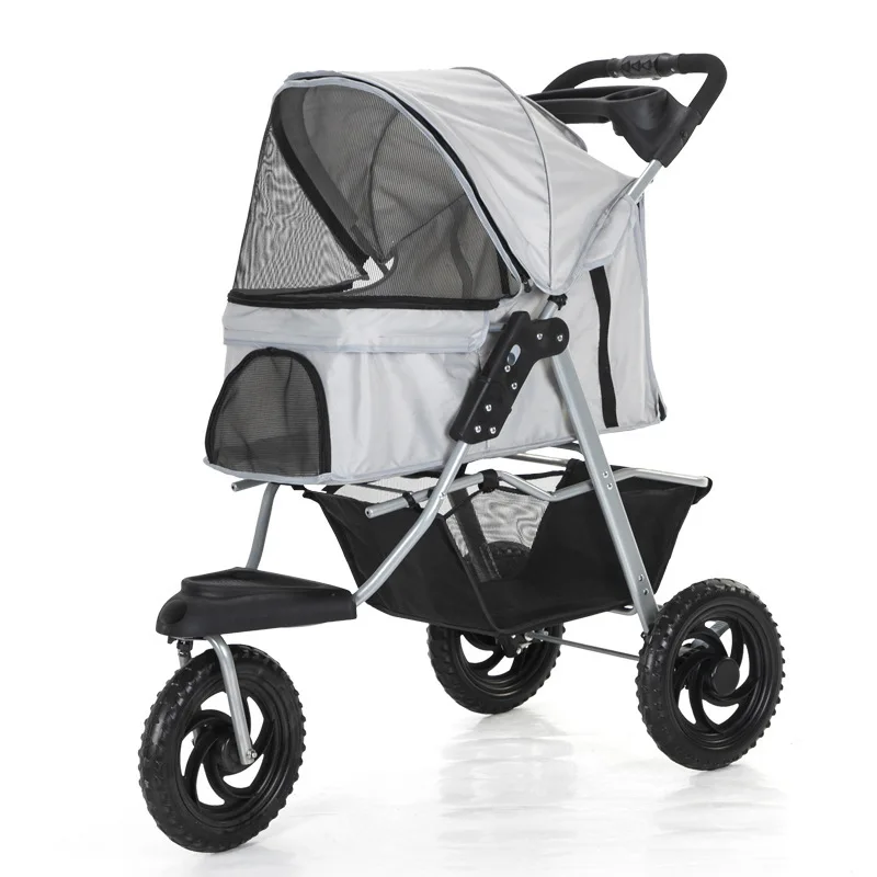 dog stroller 3 wheel