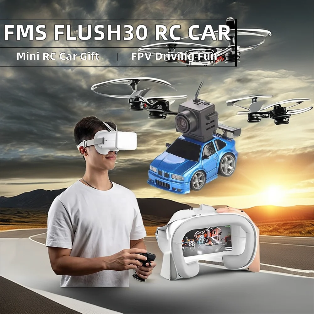 FMS FLUSH30 1 64 Scale RTR Miniature Immersive FPV Driving