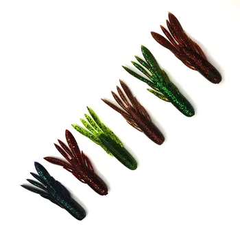 Stainless Steel 7g/4g Flexible Fish-Attracting Bionic Self-Walking Shrimp-Shaped Artificial Soft Bait Sea Fishing Lure 6 Pack No – Soft Lure – view 2