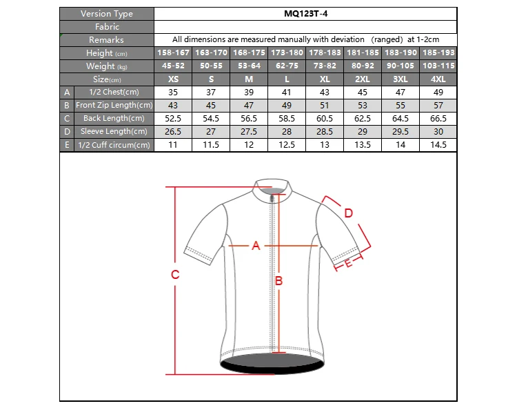 Mcycle Wholesale Men's Cycling Clothes Compression Bicycle Bike Jersey ...