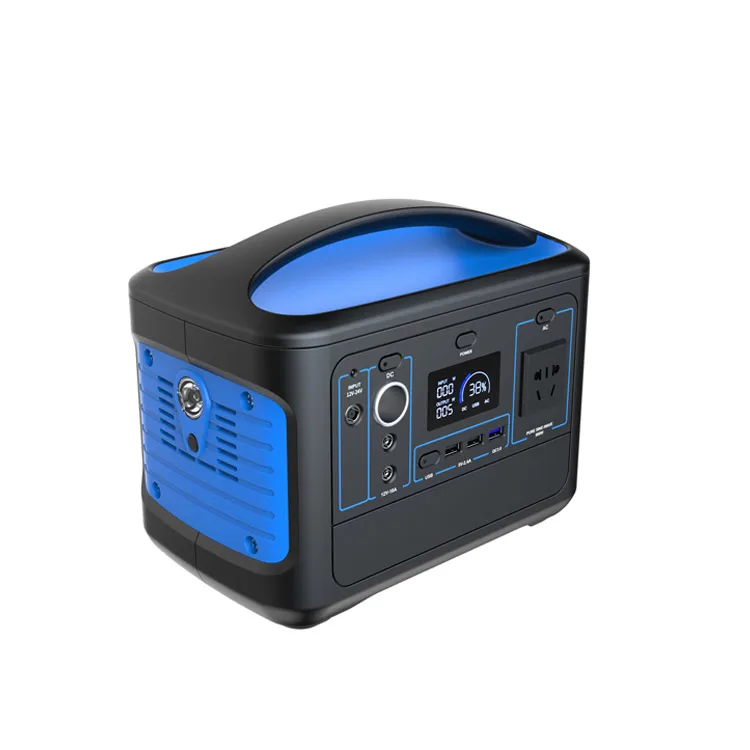 Quick Charge Support 500w 600w Multiple Usb Ports Wireless Charge High Capacity  Energy System Portable Power Station