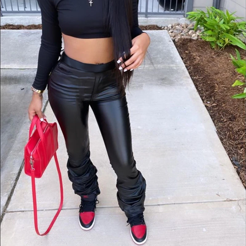 2022 Skinny High Ladies Trousers Waist 