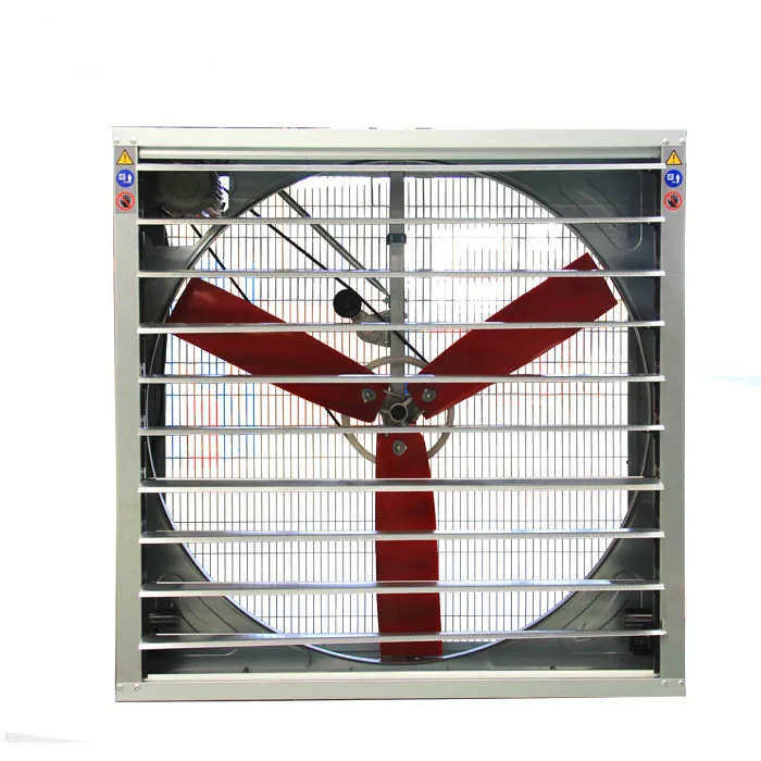 Three Nylon Blades Multifan Type Fan Ce Stainless Steel AC Wall Fan Manufacturer Factory Price Louver Steel Door Chicken Farms