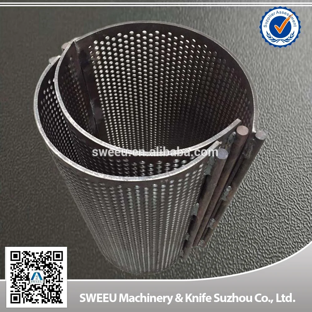 Factory Price New Type Granulator Screens for Plastics