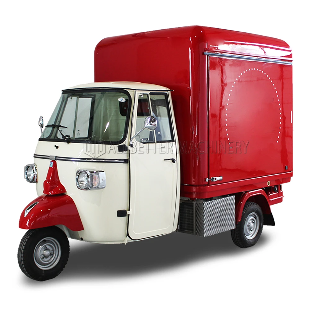 ALLBETTER Piaggio Ape Electric Tricycle Food Truck