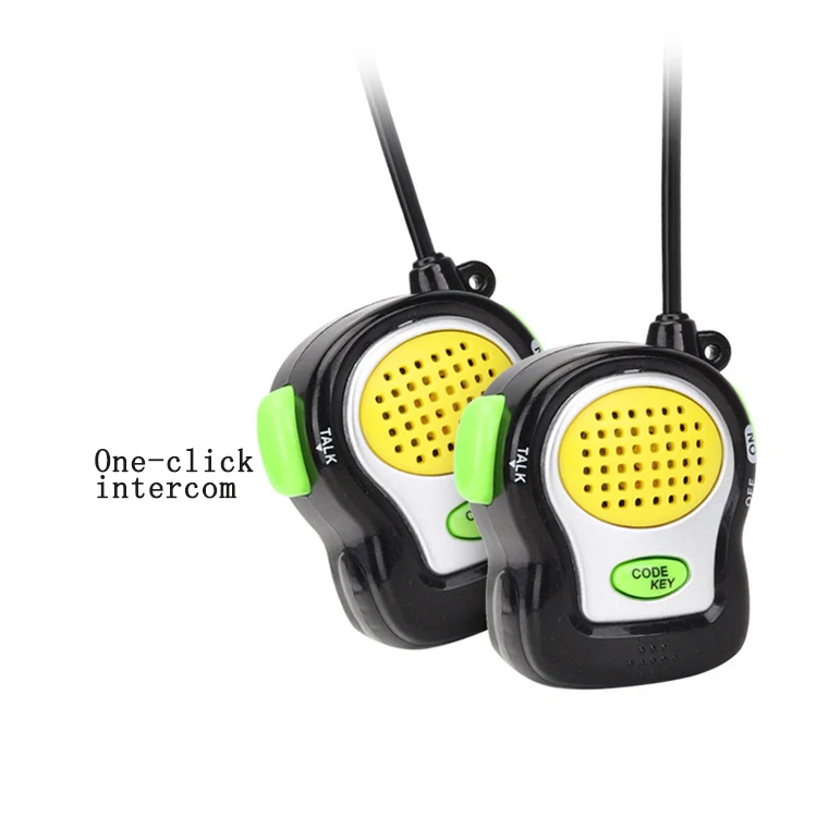 Крытый игрушки 2 шт. в упаковке Детские рации со вспышкой с застёжкой-карабином новые стильные тесёмки оптом иди и болтай Walkie Talkie S для детей
