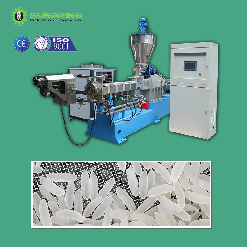 Artificial nutritional rice machine machinary processing line fortified rice kernels machine manufacturers
