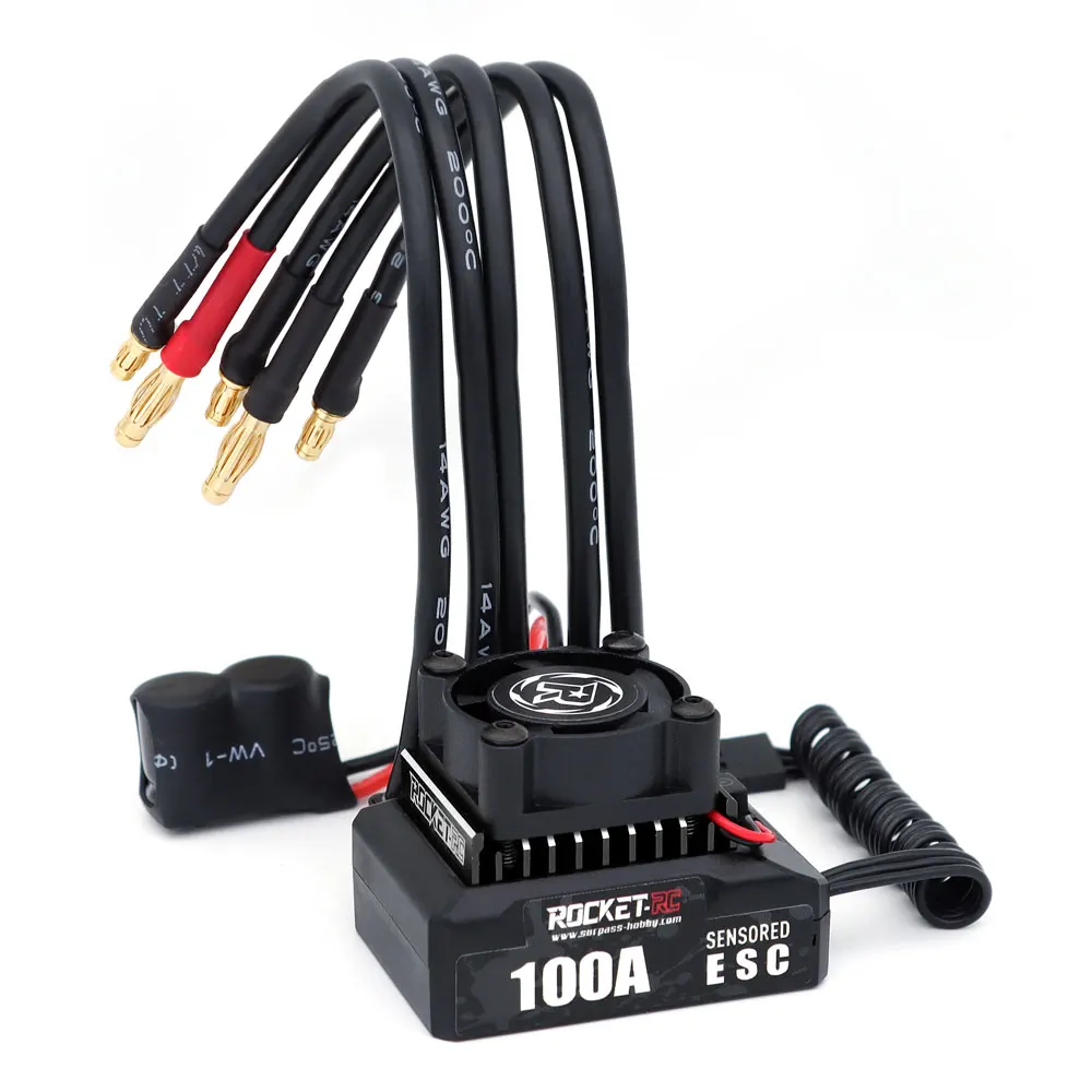 スイッチ Surpass Hobby 100a Brushless Electronic Speed Controller For 1/10