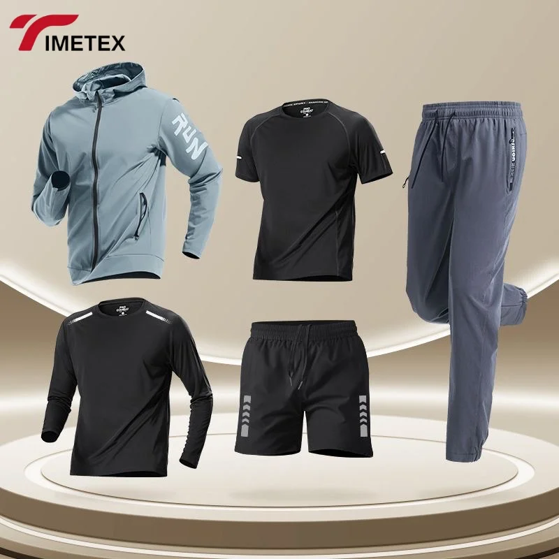 TIMETEX Sports Jacket Breathable Windproof Rainproof Cycling Coat for Running Basketball Training Morning Jogging Exercises