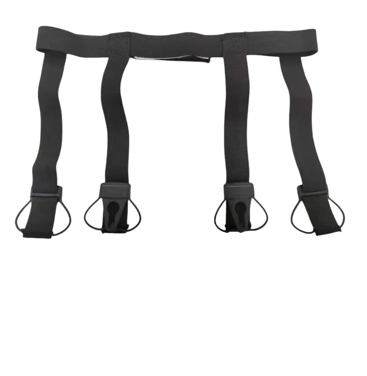 hockey socks garter belt Embroidered Garter Belt - DALHIA - NOIR main image 0