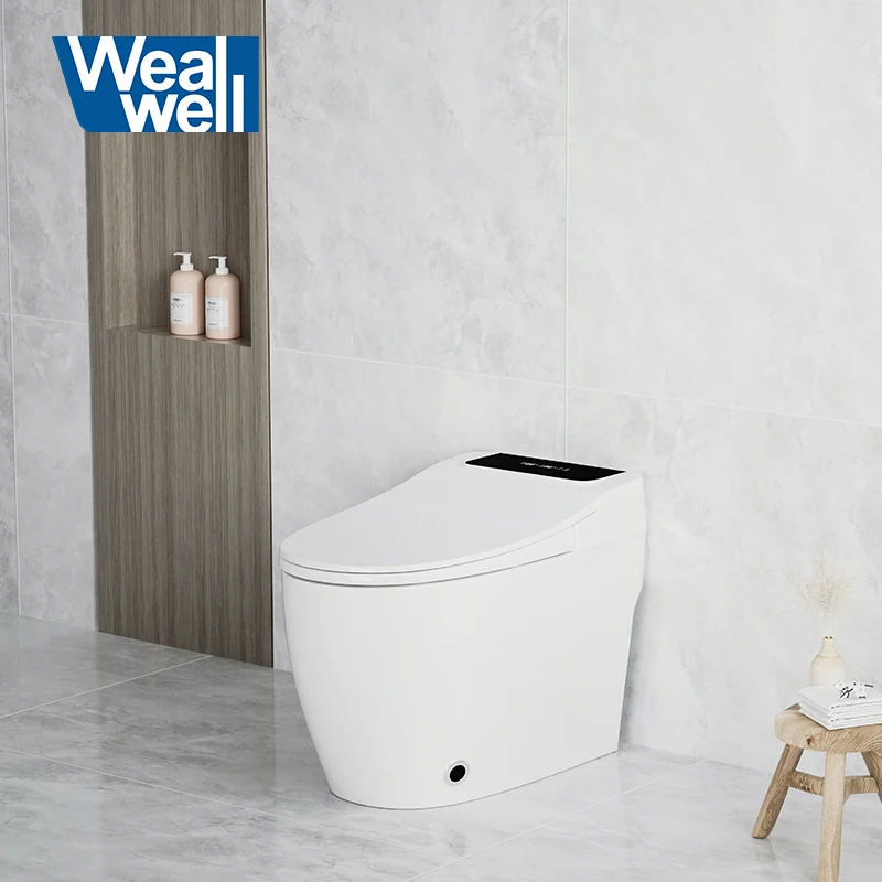 Wealwell Automatic Open and Close Intelligent Bidet Soft Night Light Smart Toilet