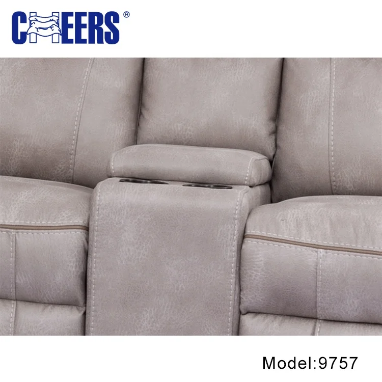 MANWAH CHEERS Recliner Rocking Chair Smart Leather Electric Living Room Sectional Leather Sofas