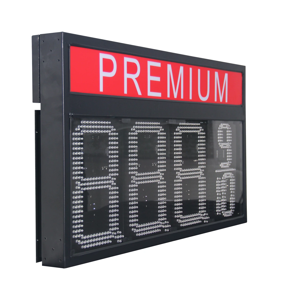 10inch Red 8889/10 LED Price Display Format RF LCD Remote Controller Monolith Gas Station LED Price Display