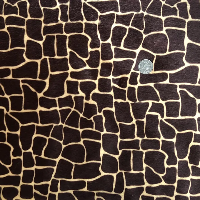 Cow Print Fabric Honeycomb Print Fabric