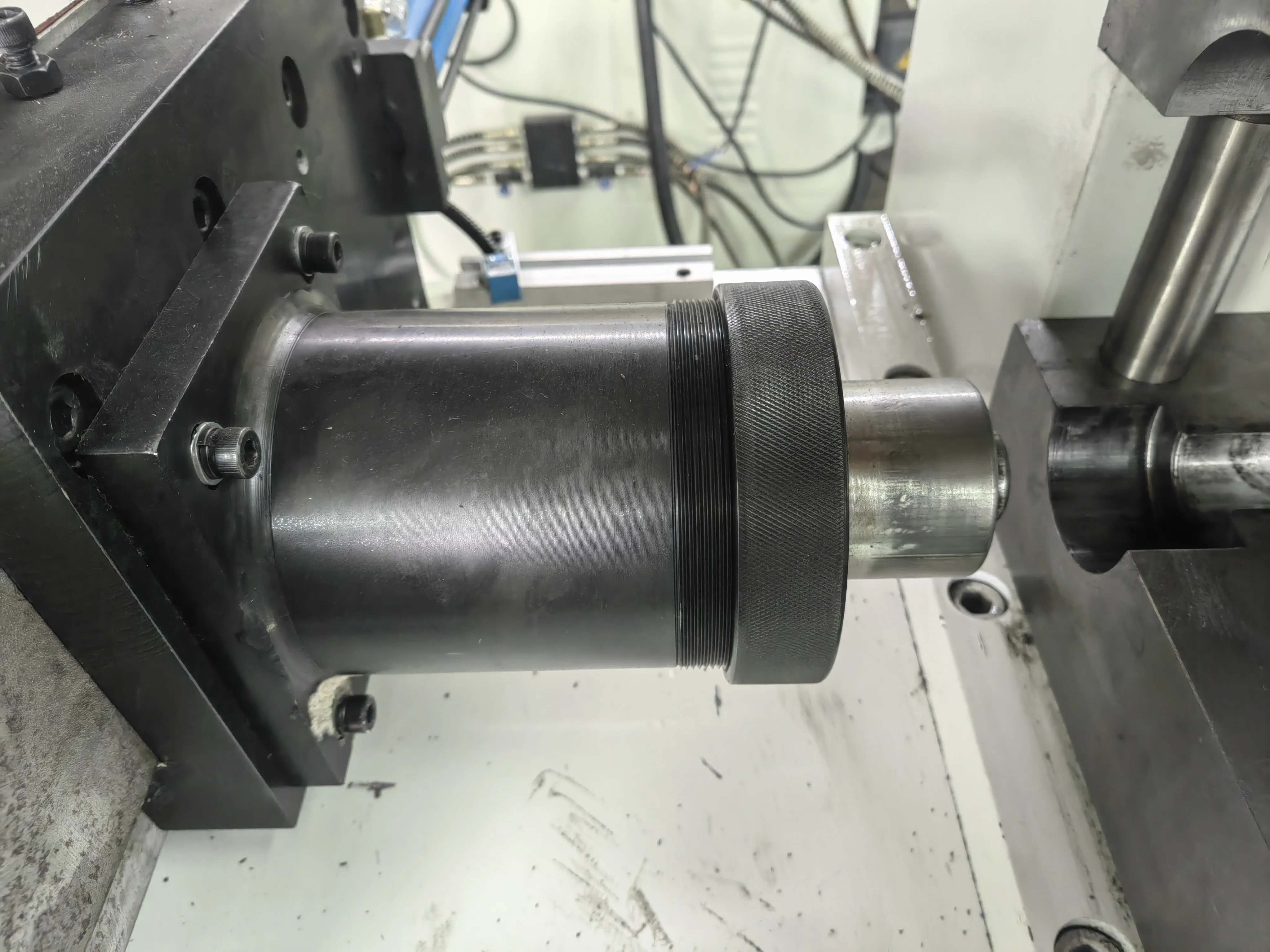Hydraulic End Forming Machine Pipe Tube End Forming Machine SS MS CRS Pipe TM80NC End Finishing Machine