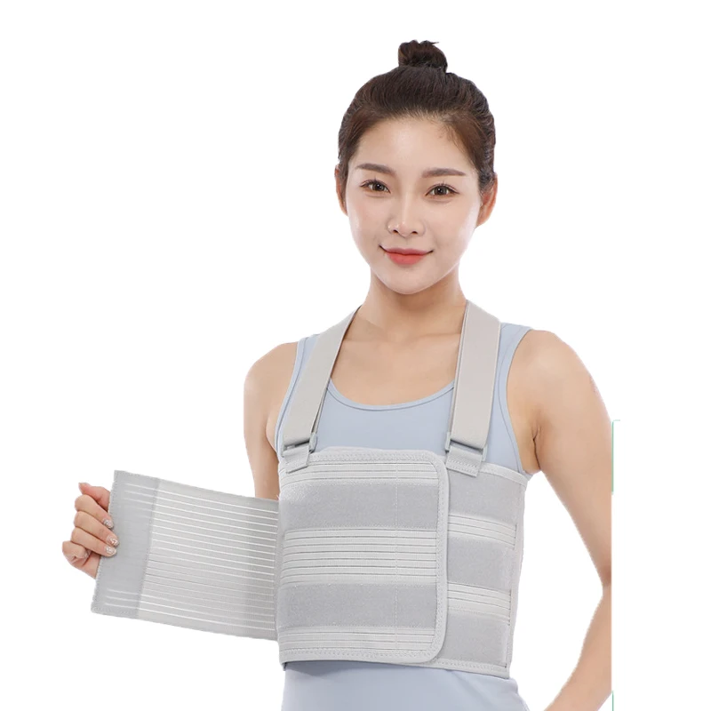 Rib Belt Chest Binder For Broken Injury Ribs Elastic Rib Brace ...