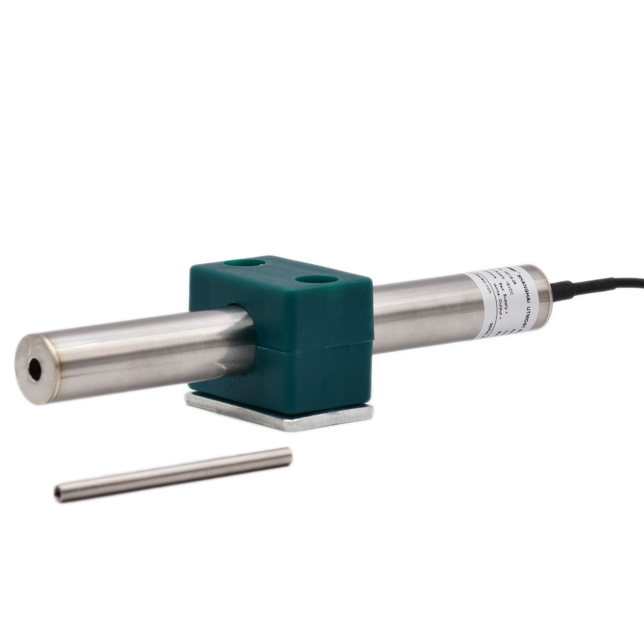 Utmost high quality linear position displacement sensor LVDT with analog output 0-10V