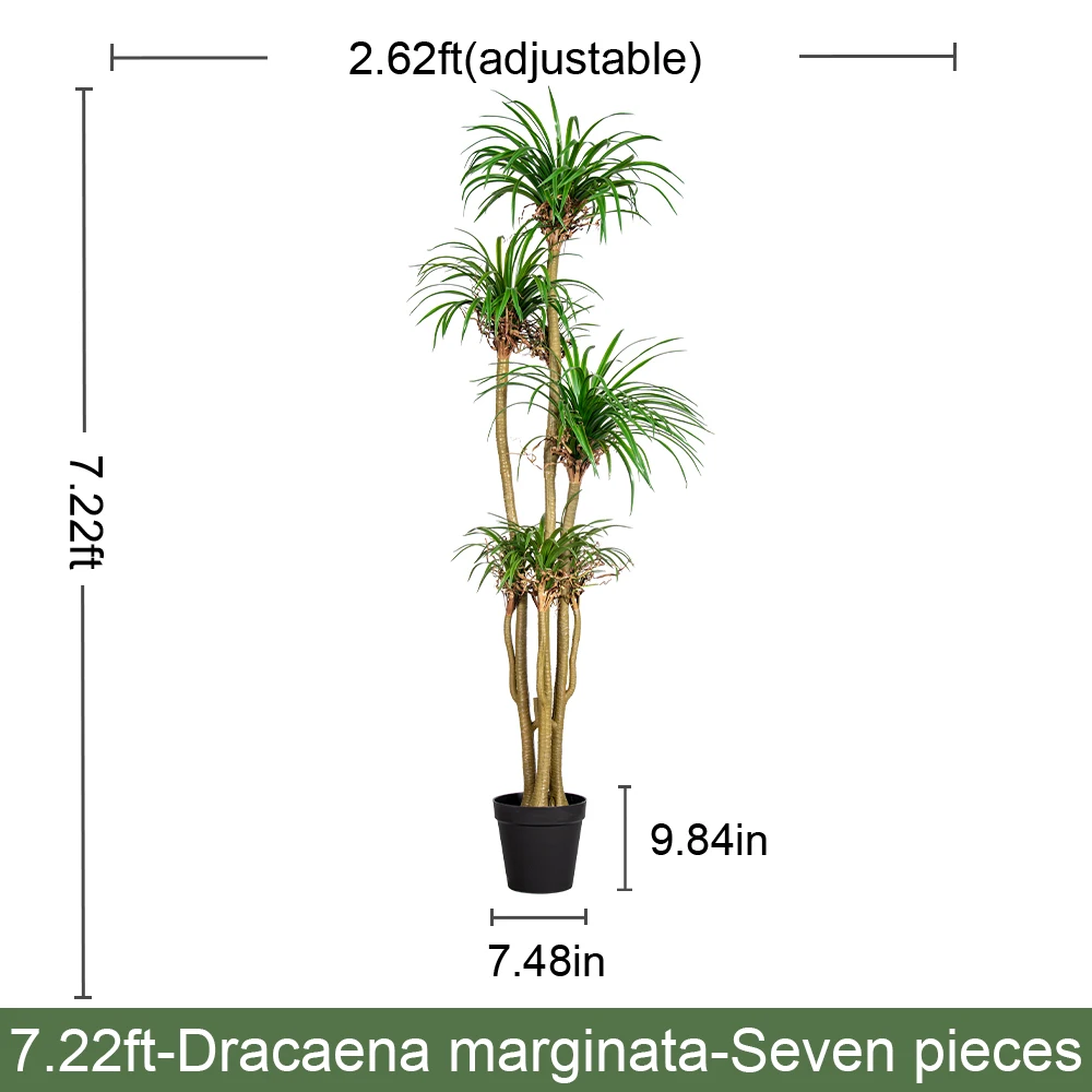 outdoor home tree simulated plastic pot greenery decorations-24