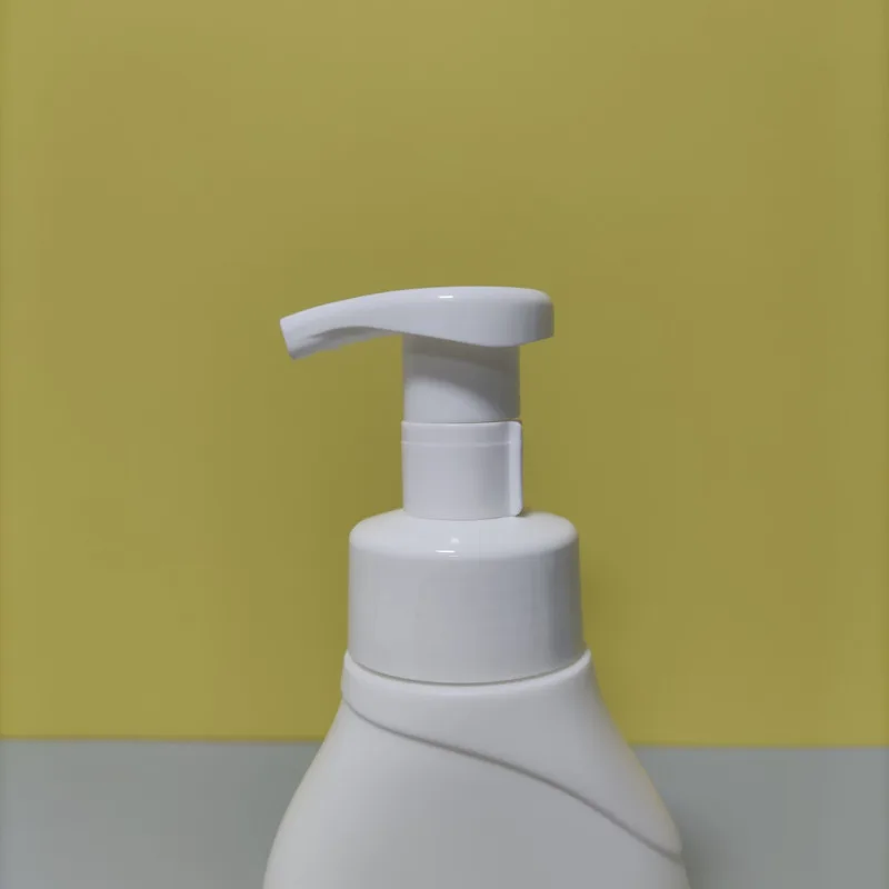 Hand Wash Lotion Pumps Shampoo Bottle 300ml Custom Cleansing Mousse Foam Pump Squeeze the Latex Plastic Bottle