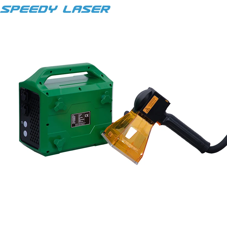 2024 SPEEDY LASER 20W 30W Handheld Fiber Laser Marking Machine