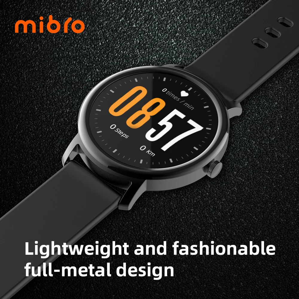 
Xiaomi mibro air SmartWatch для мужчин и женщин IP68 водонепроницаемый монитор сна фитнес-трекер пульса Mibro Air SmartWatch 