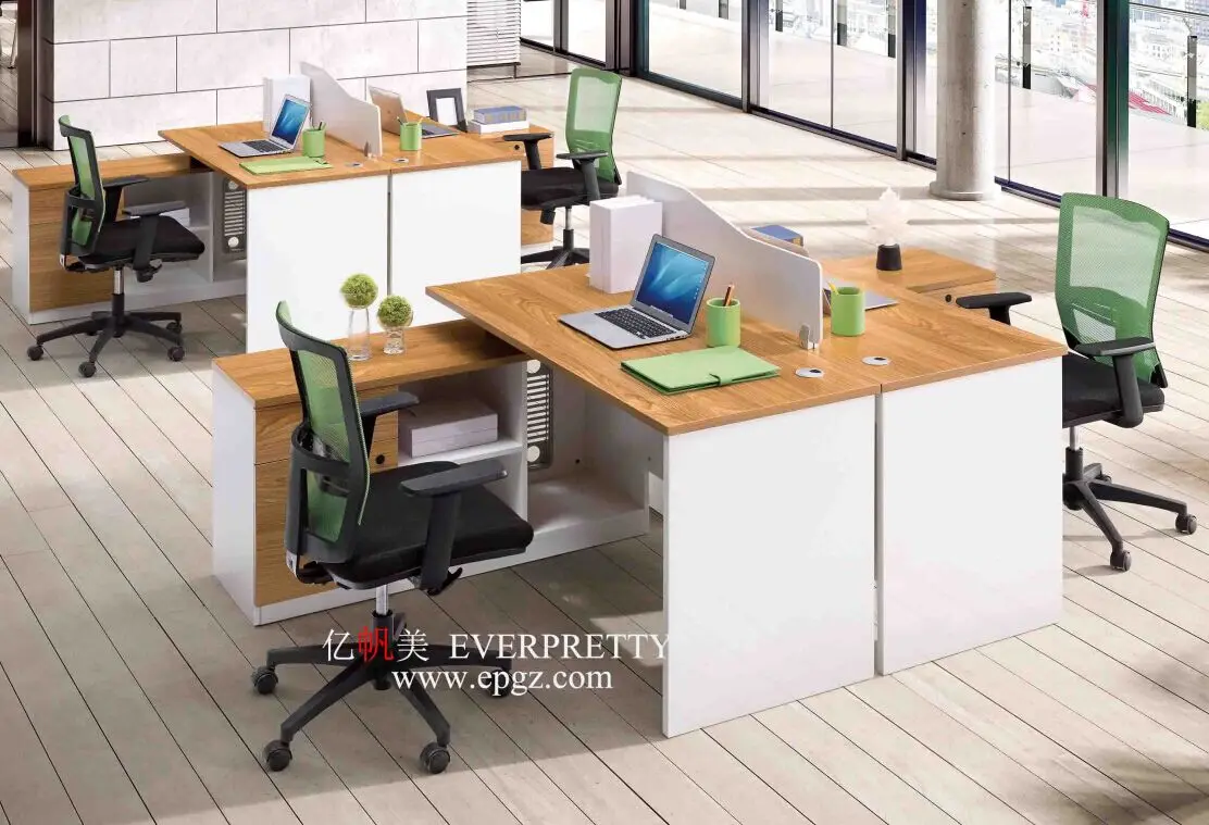 Computer PC Desk Table School Library Laptops Macbook Stand Laptop Table Portable for Outside Sale Wood Style with Partition