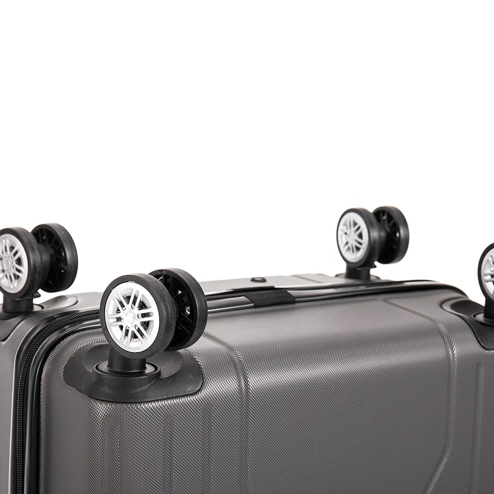 OEM ODM 20 24 28 Inch 360 Degree 4X2 Spinner Wheels Carry on Travel Bag Suitcase 3PCS ABS Trolley Luggage Set