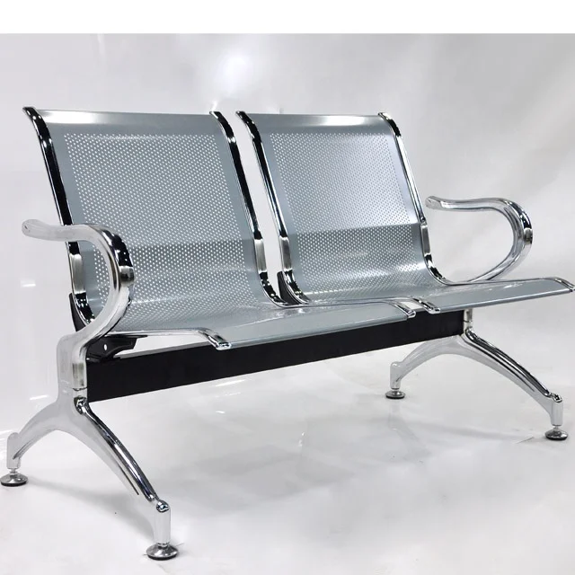 2022 Factory Direct Sale Cheap 2 Seat Public Area Waiting Chairs Airport Chair