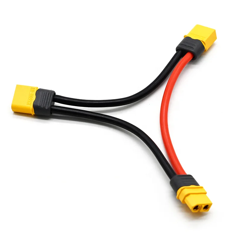 1Pce T-Plug Deans to T-Plug Parallel Harness 12AWG 10cm For RC Lipo Battery 