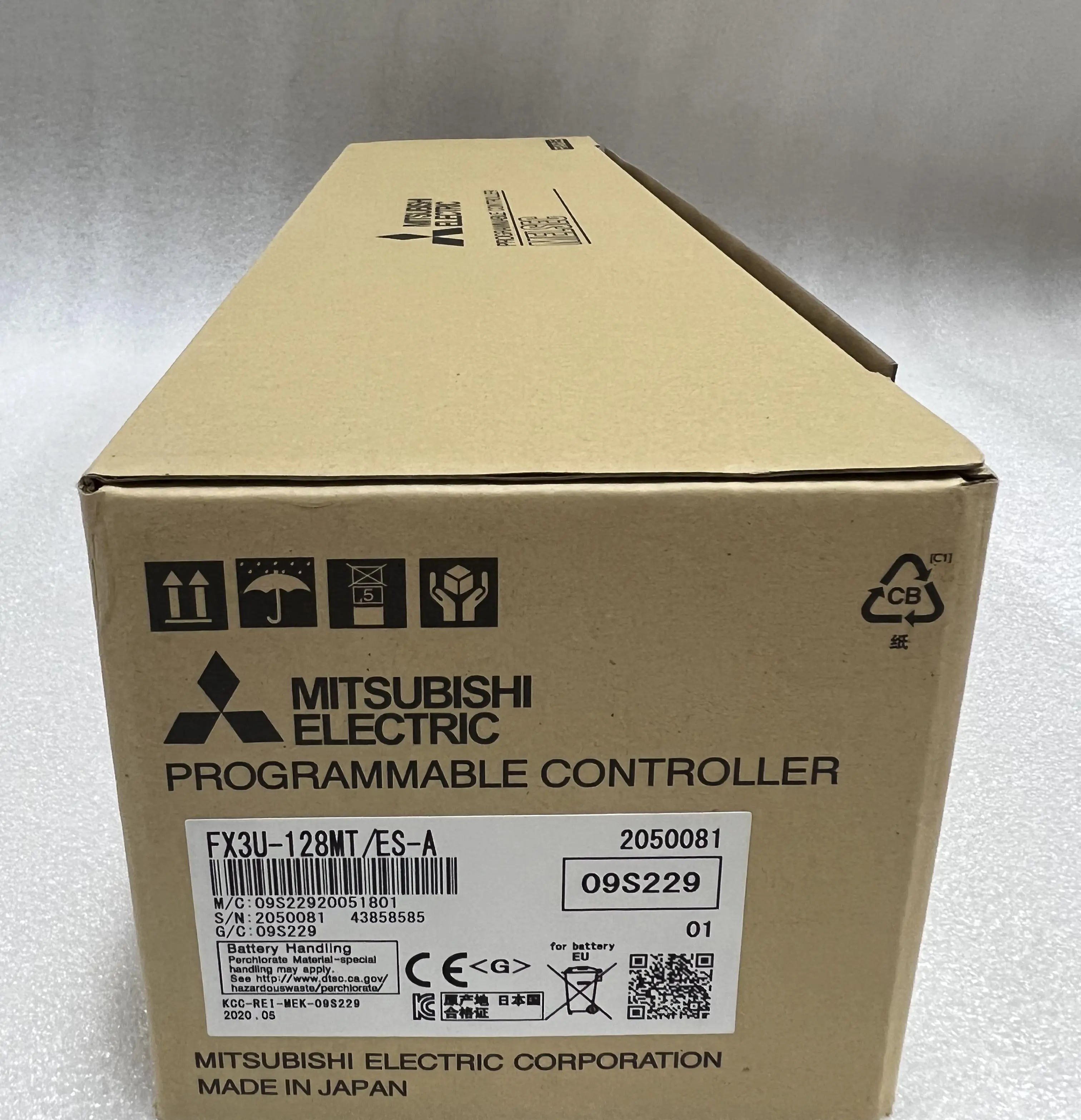 MITSUBISHI Programmable Logic Controller PLC FX3U-128MT/ES-A MITSUBISHI Programmable Logic Controller PLC FX3U-128MT/ES-A