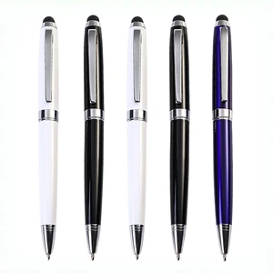 Custom Rose Golden Ballpoint Pen New Design Soft Touch with 1.0mm Writing Width Special Color for Promotions Metal Material