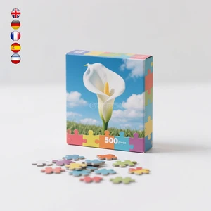 Factory Custom Printing Rompecabezas Animado Pieces 500 Pcs Children Game Puzzles for Kids