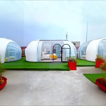 Oval bubble dome polycarbonate  starry sky  house