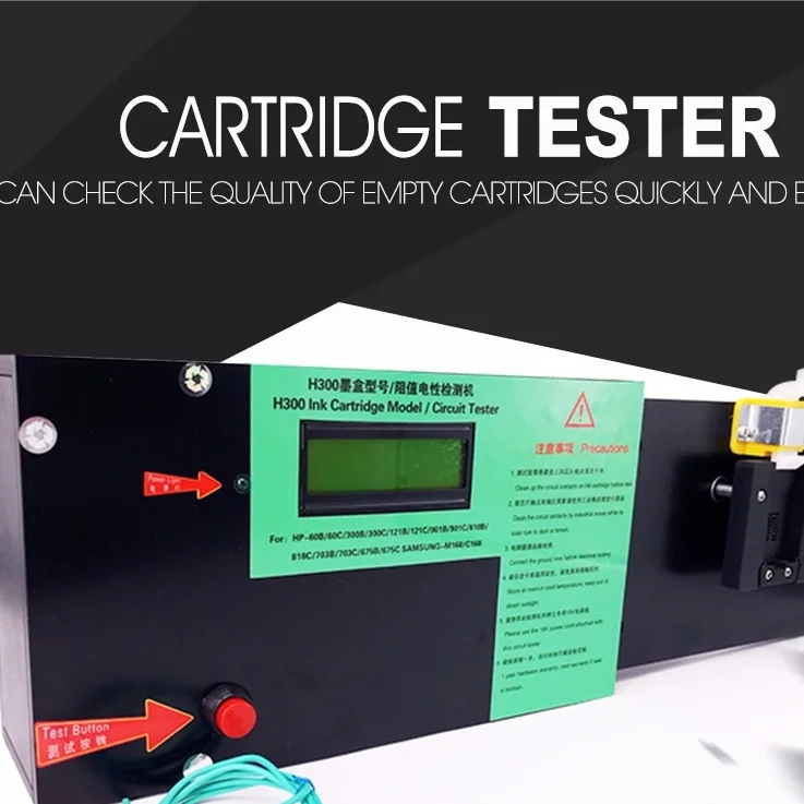 Hicor Multifunction Easy to Use Ink Cartridge Tester to test 301 61 678 650 662 46 122 704 Ink Cartridges for Hp