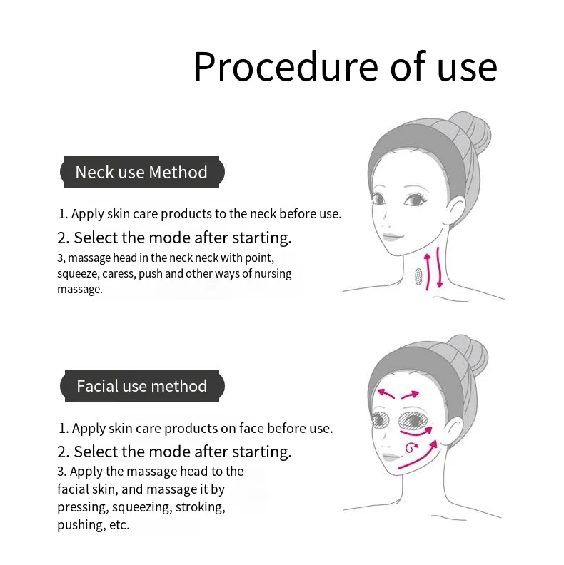 Многофункциональный массажер для лица переносной массажер для шеи массажер для лица устройство для ухода за кожей и двойного подбородка