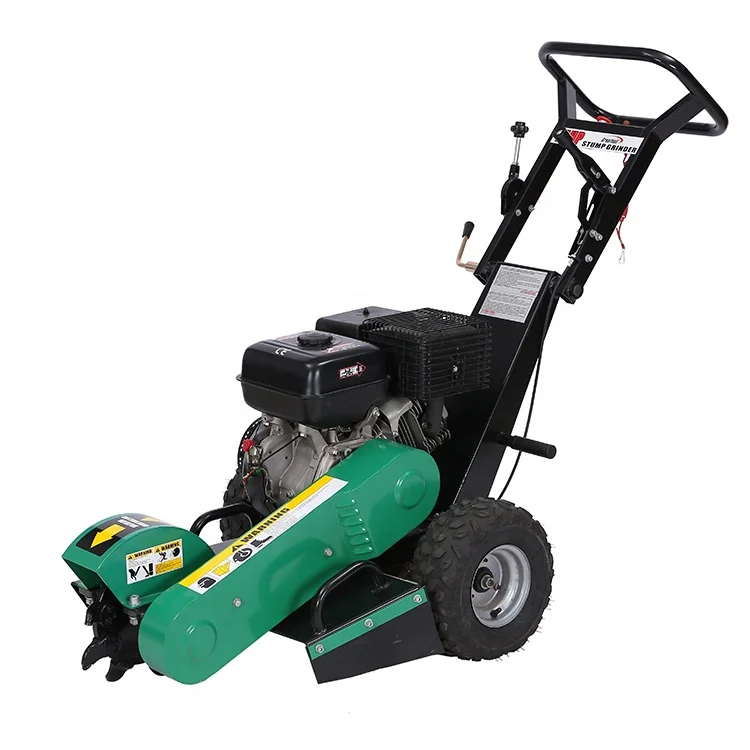 CE Approved 15HP  Petrol  Recoil Engine Stump Nibbler Stump Grinder for Tree Root