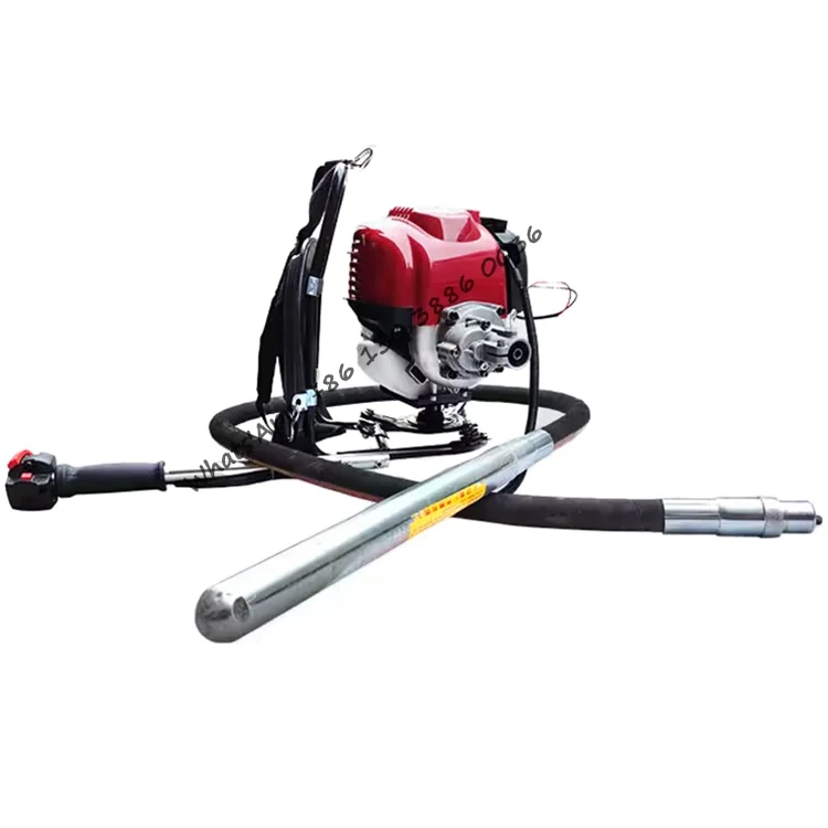 High Quality Portable Gasoline Engline Concrete Vibrators Backpack