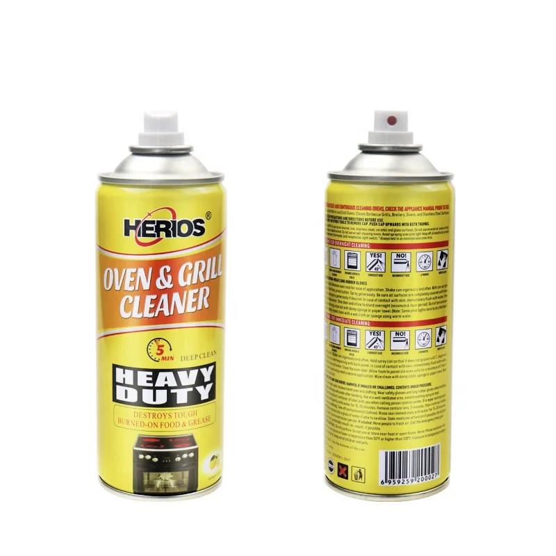 450ml HERIOS Kitchen Foam Spray Cleaner Powerful Oven Cleaner for Keep Your Kitchen Clean Foam Oven Cleaner