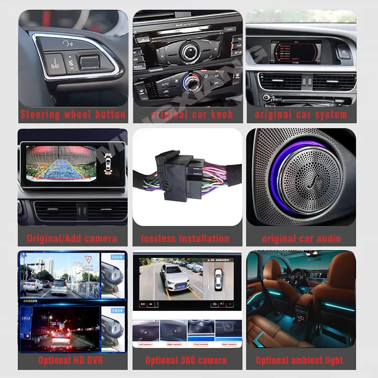 Audi A6 2005-2009 Android 10 Navigation - Carplay & GPS