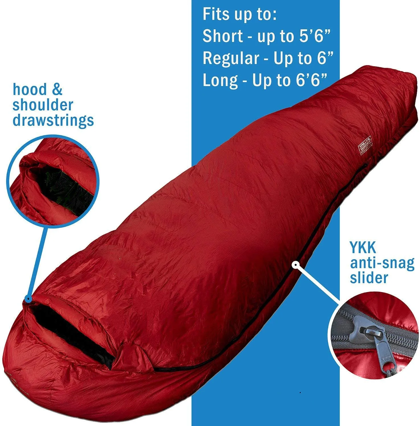 Woqi 0 Grad F 650 Fllkraft Daunenschlafsack mit Cluster-Loft-Basis  Ultraleicht 4-Jahreszeiten-Schlafsack fr Mnner und Frauen| Alibaba.com