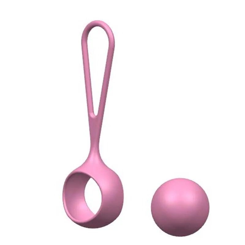 Women Masturbation Vaginal Exercise Ben Wa Ball Silicone Sex Toy love Ball Set Kegel with Stainless Steel Beads Jumping Inside