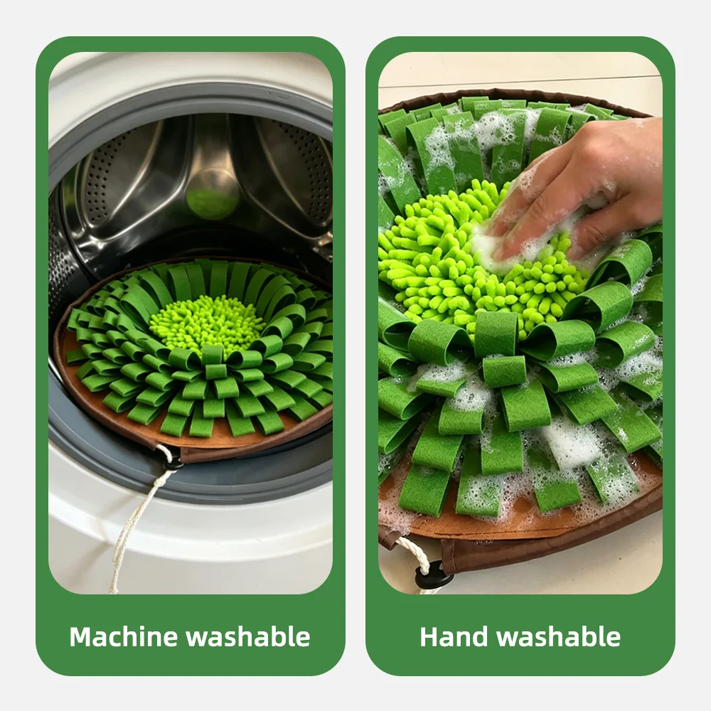 Wholesale Watermelon Portable Snuffle Mat Puppy Toys Puppy Foraging Bl - product detail 6