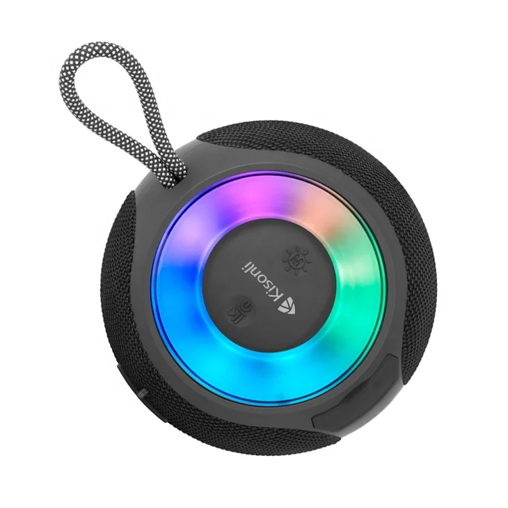 2023 New Arrival Kisonli Portable Speaker 8W Wireless Outdoor Blue Tooth Speaker