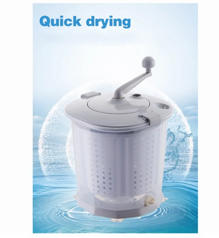 Manual Washing Machine Washing And Dewatering Allinone Handcrank