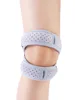 Light gray purple lined double patella strap