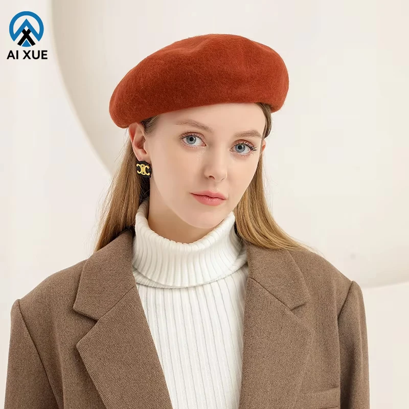 2025 New Arrival High Quality Adjustable Thickened Wool Beret
