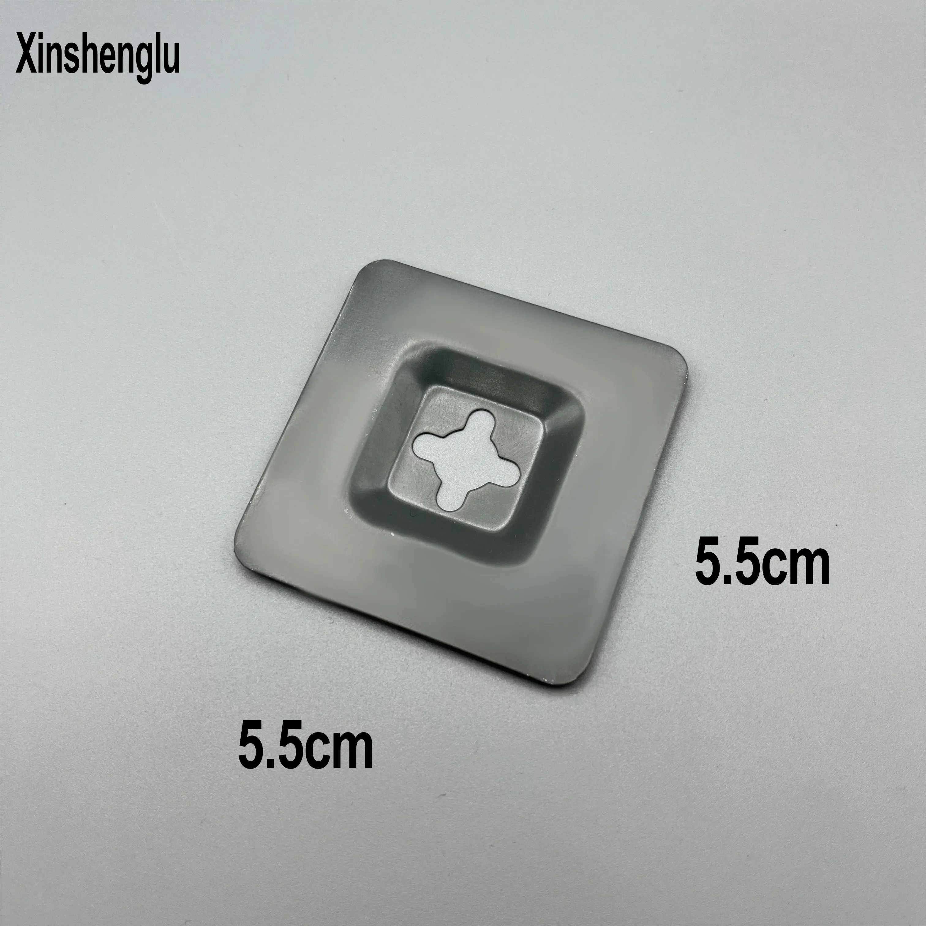 Cheap Wholesale Square Gass Plate Mirror Metal Hooks For Frameless