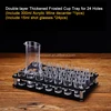 24 holes+24 cups+1 decanter(Acrylic)